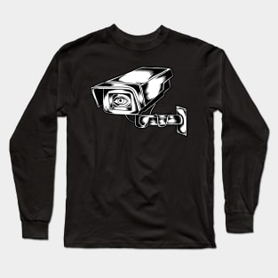 Security Camera Tattoo Long Sleeve T-Shirt